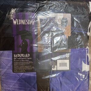 Wednesday twin bedspread